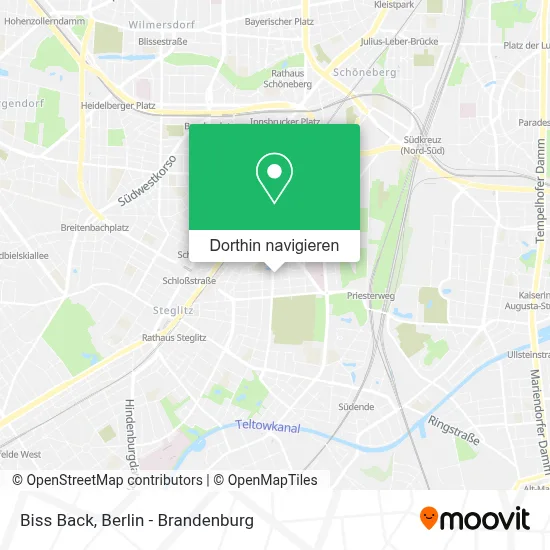 Biss Back Karte
