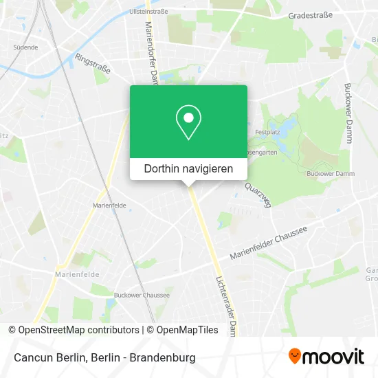 Cancun Berlin Karte