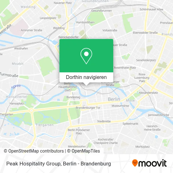 Peak Hospitality Group Karte