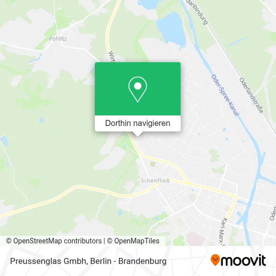Preussenglas Gmbh Karte