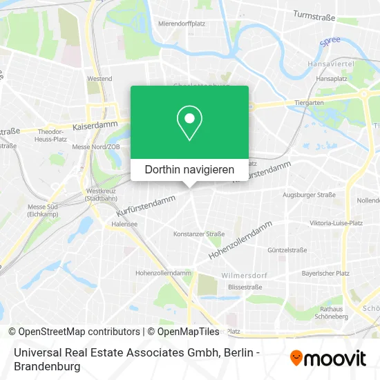 Universal Real Estate Associates Gmbh Karte