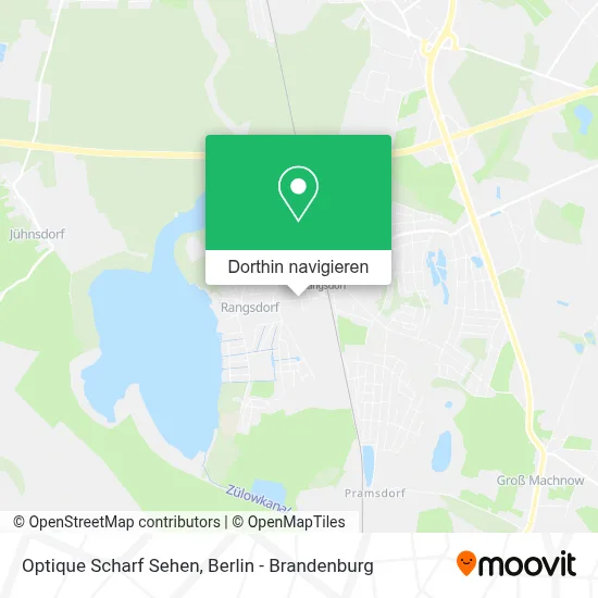 Optique Scharf Sehen Karte