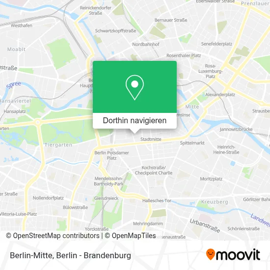 Berlin-Mitte Karte