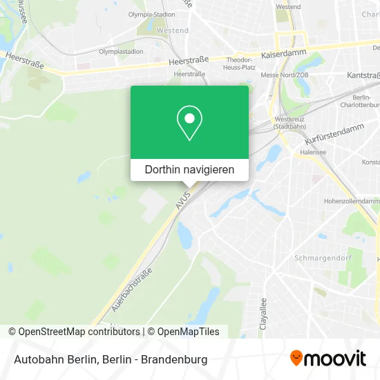 Autobahn Berlin Karte