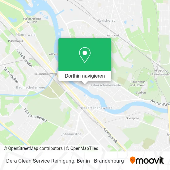 Dera Clean Service Reinigung Karte