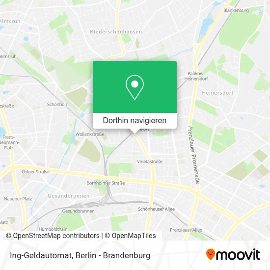 Ing-Geldautomat Karte