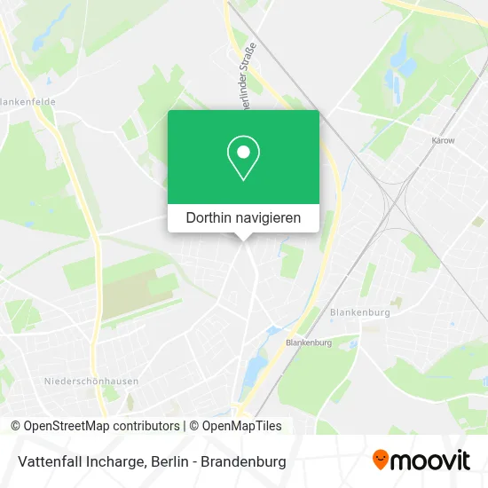 Vattenfall Incharge Karte