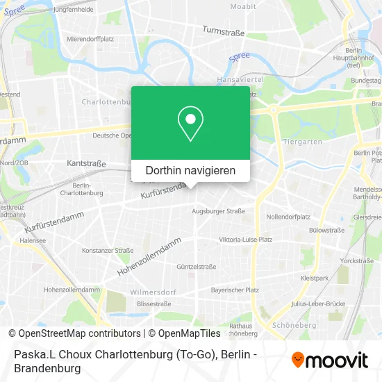 Paska.L Choux Charlottenburg (To-Go) Karte
