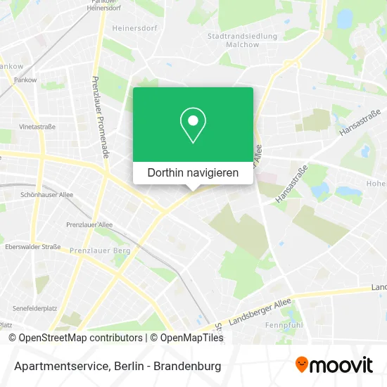 Apartmentservice Karte