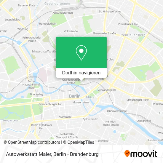Autowerkstatt Maier Karte
