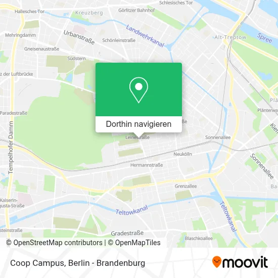 Coop Campus Karte