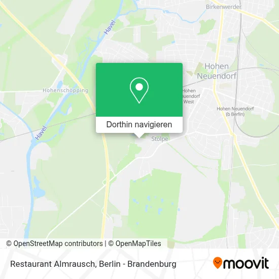 Restaurant Almrausch Karte