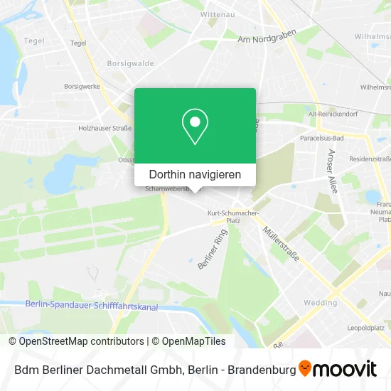 Bdm Berliner Dachmetall Gmbh Karte