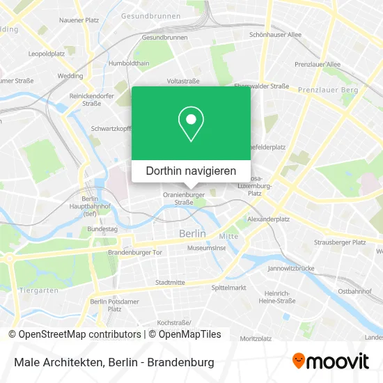 Male Architekten Karte