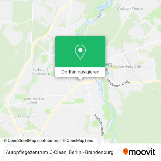 Autopflegezentrum C-Clean Karte