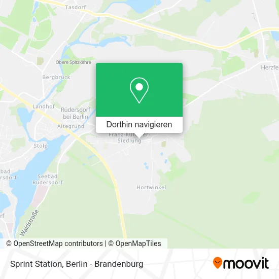 Sprint Station Karte