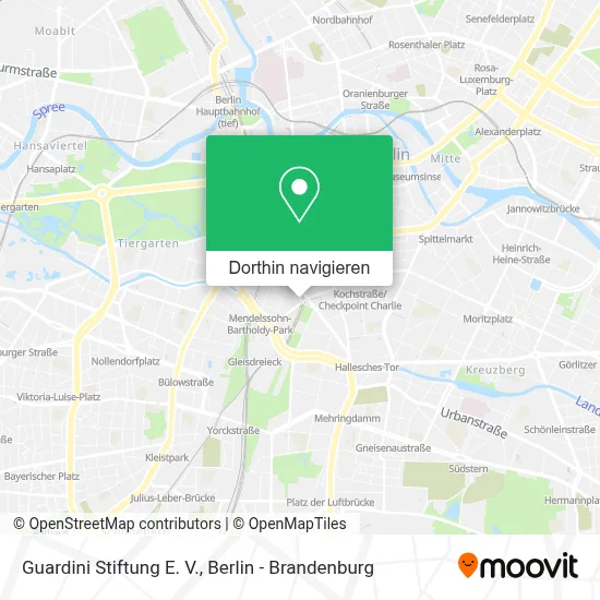 Guardini Stiftung E. V. Karte