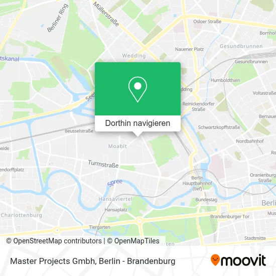 Master Projects Gmbh Karte