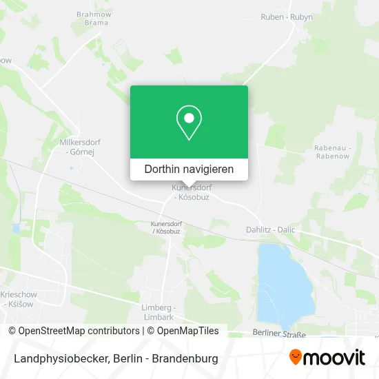 Landphysiobecker Karte