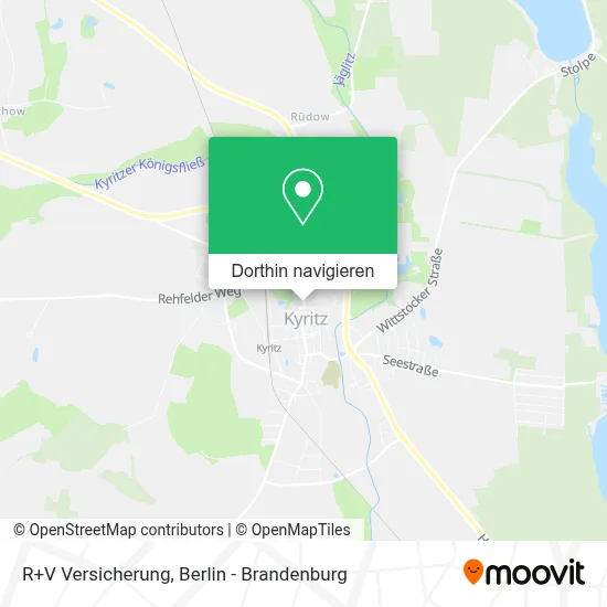 R+V Versicherung Karte