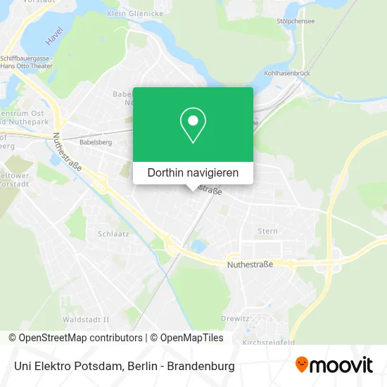 Uni Elektro Potsdam Karte
