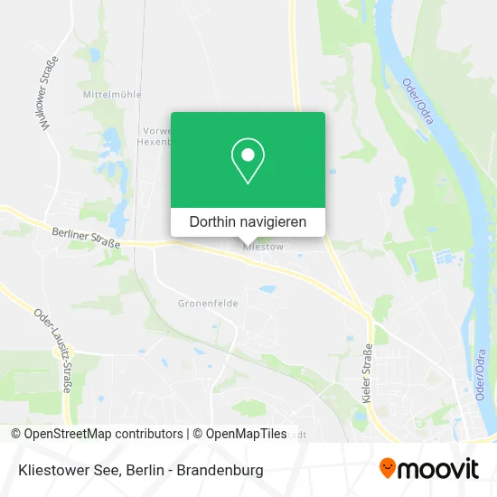 Kliestower See Karte