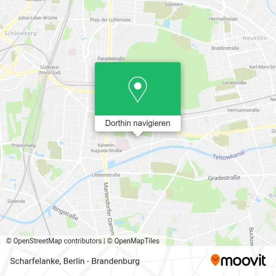 Scharfelanke Karte