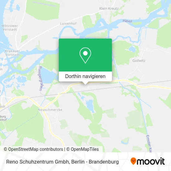 Reno Schuhzentrum Gmbh Karte