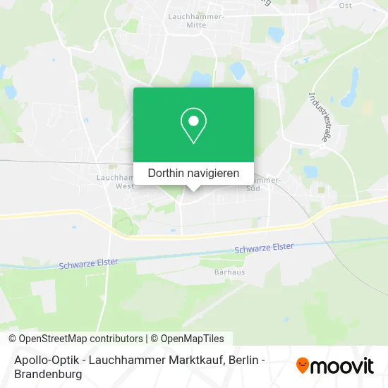 Apollo-Optik - Lauchhammer Marktkauf Karte