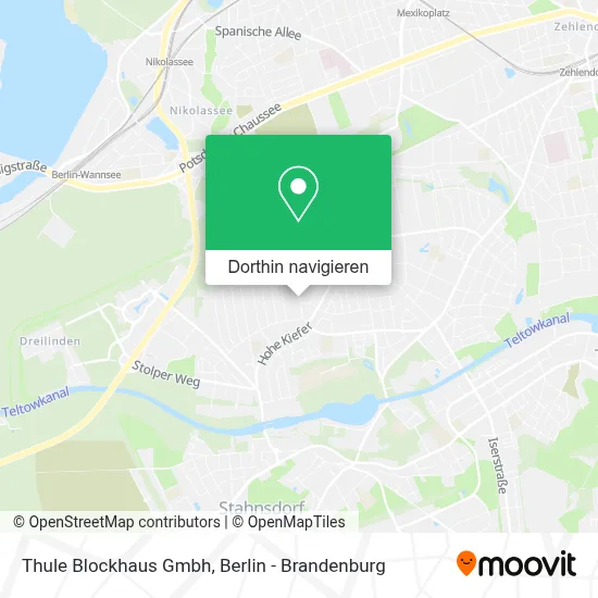 Thule Blockhaus Gmbh Karte