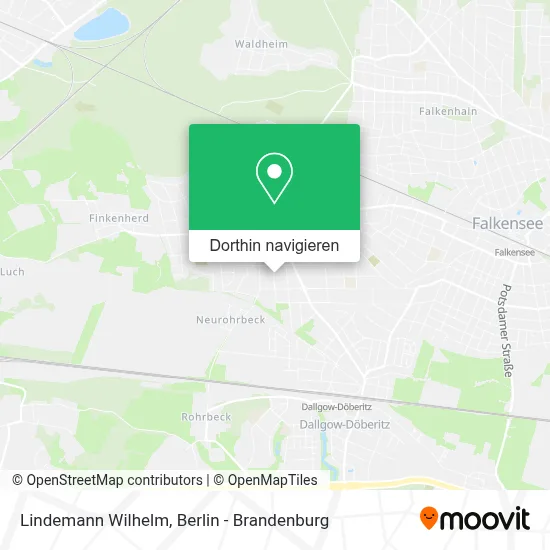 Lindemann Wilhelm Karte