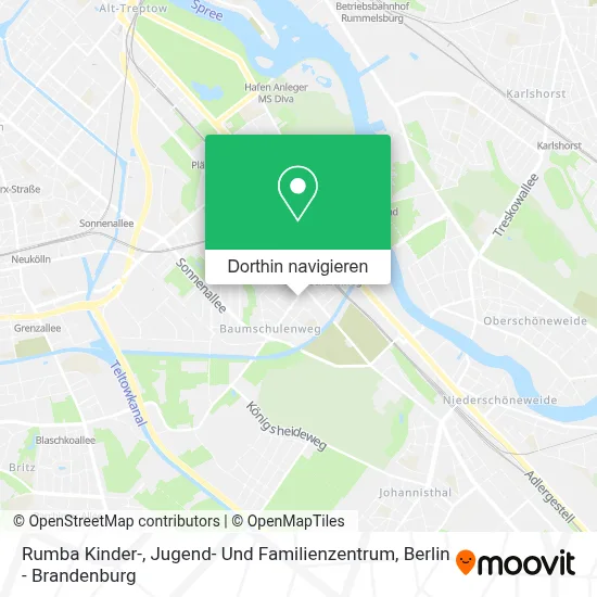 Rumba Kinder-, Jugend- Und Familienzentrum Karte