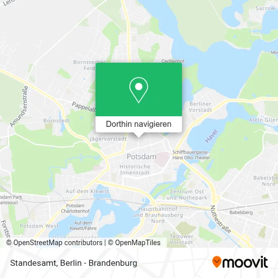 Standesamt Karte
