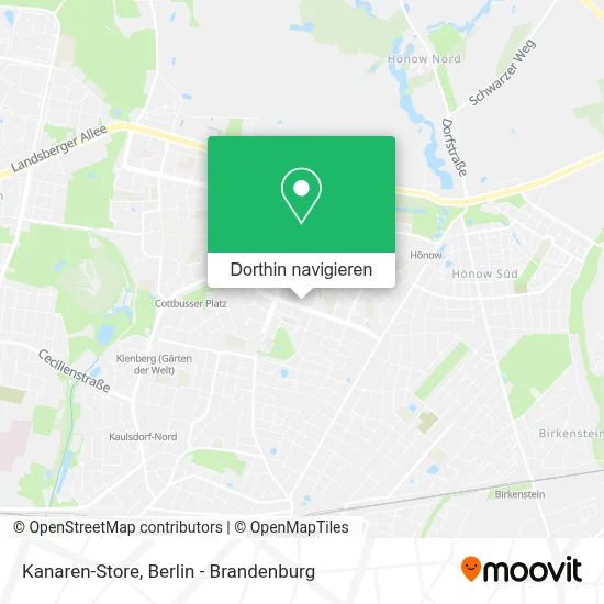 Kanaren-Store Karte