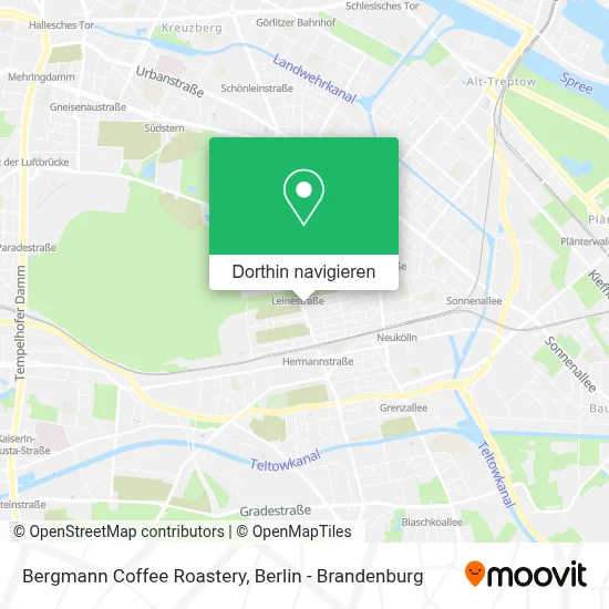 Bergmann Coffee Roastery Karte