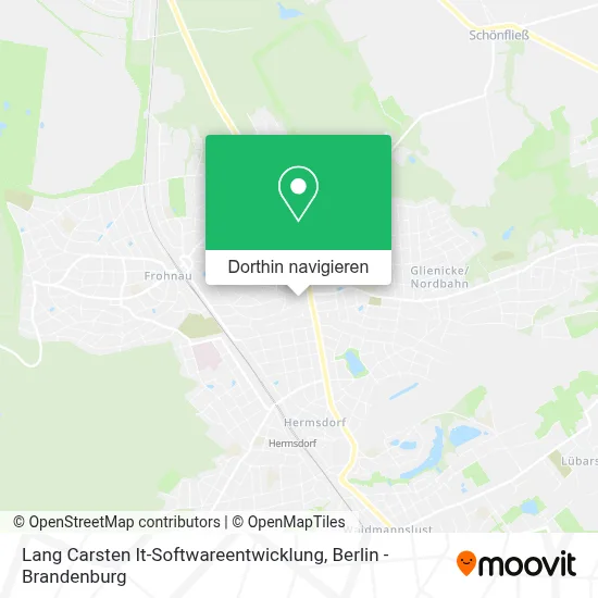 Lang Carsten It-Softwareentwicklung Karte