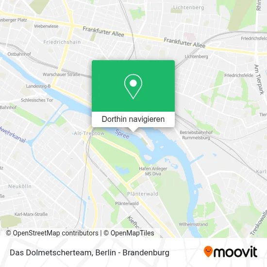 Das Dolmetscherteam Karte