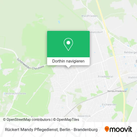 Rückert Mandy Pflegedienst Karte