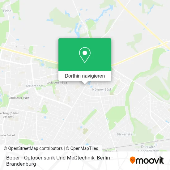 Bober - Optosensorik Und Meßtechnik Karte