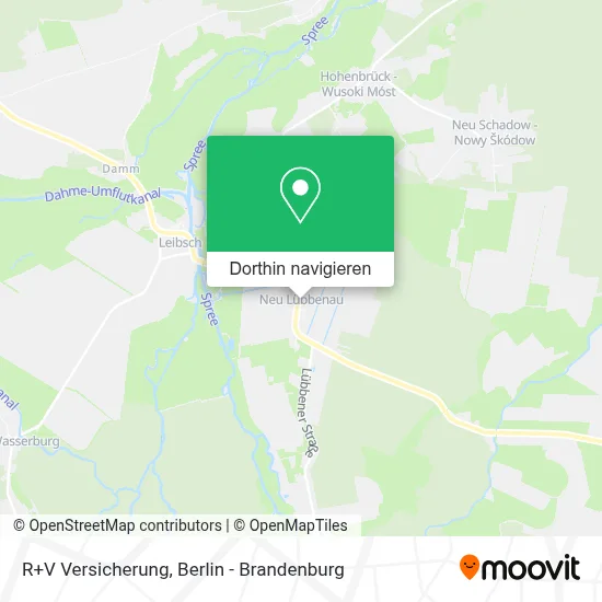 R+V Versicherung Karte