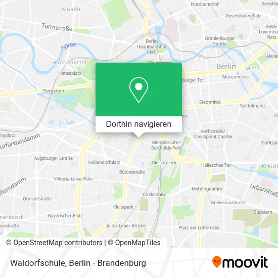 Waldorfschule Karte