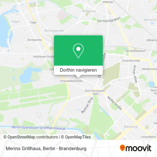 Merins Grillhaus Karte