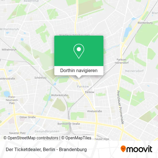 Der Ticketdealer Karte