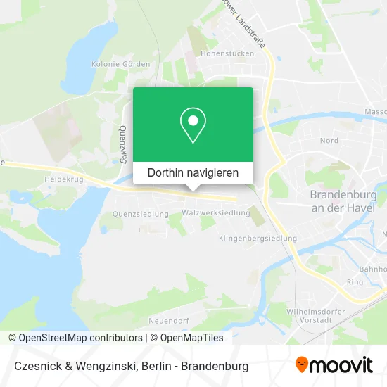 Czesnick & Wengzinski Karte