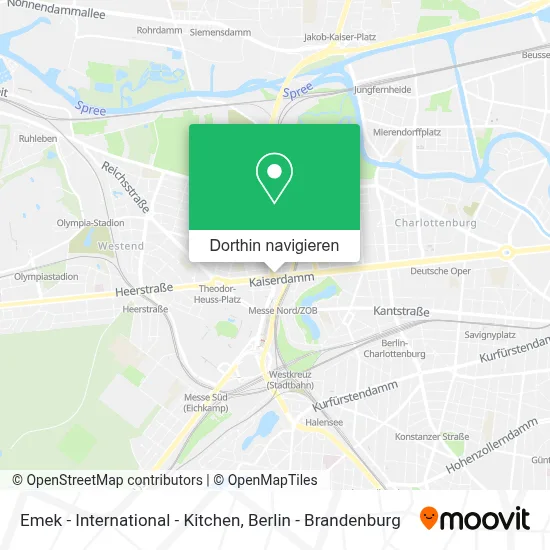 Emek - International - Kitchen Karte