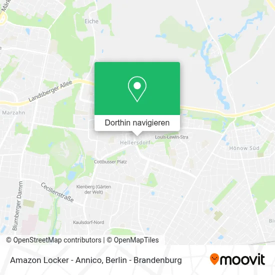 Amazon Locker - Annico Karte