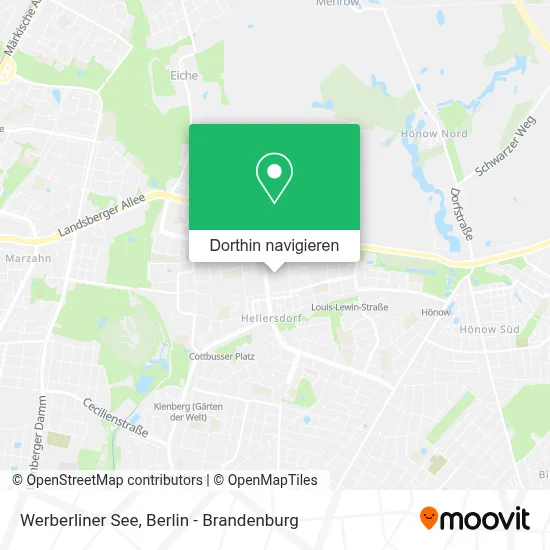 Werberliner See Karte