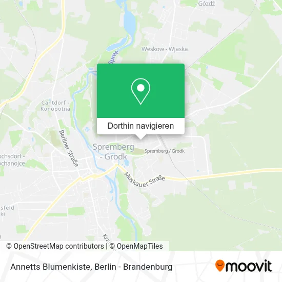 Annetts Blumenkiste Karte