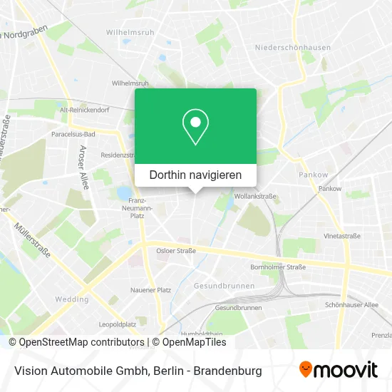 Vision Automobile Gmbh Karte