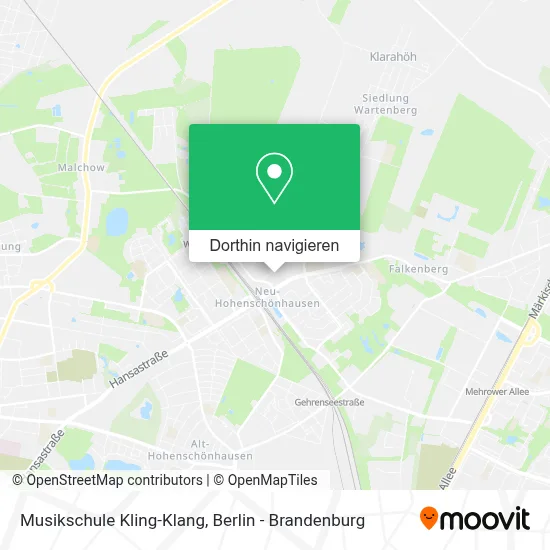 Musikschule Kling-Klang Karte